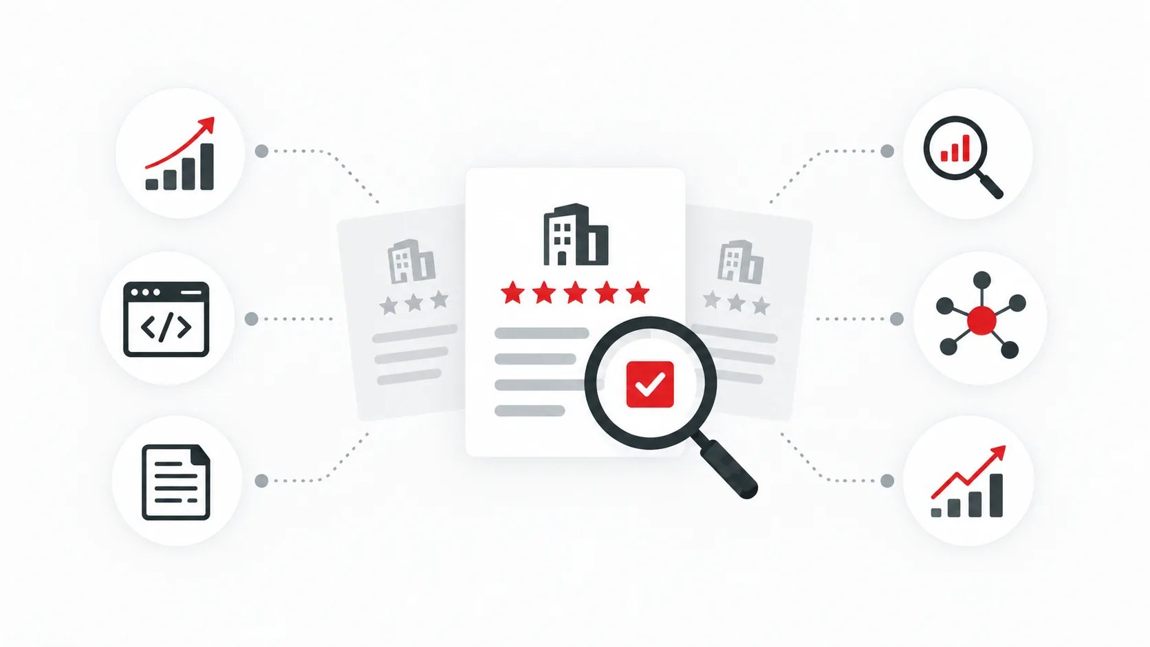 Valutazione di un'agenzia SEO attraverso analisi dei segnali, dei processi e dei risultati misurabili